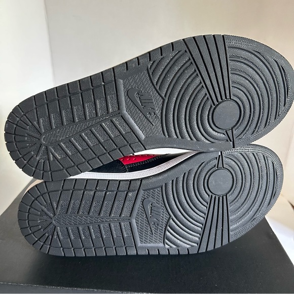 Nike Air Jordan Access Bred Black Red Mens 7.5 AR3762-006 Mid Jumpman sneakers - Picture 10 of 15